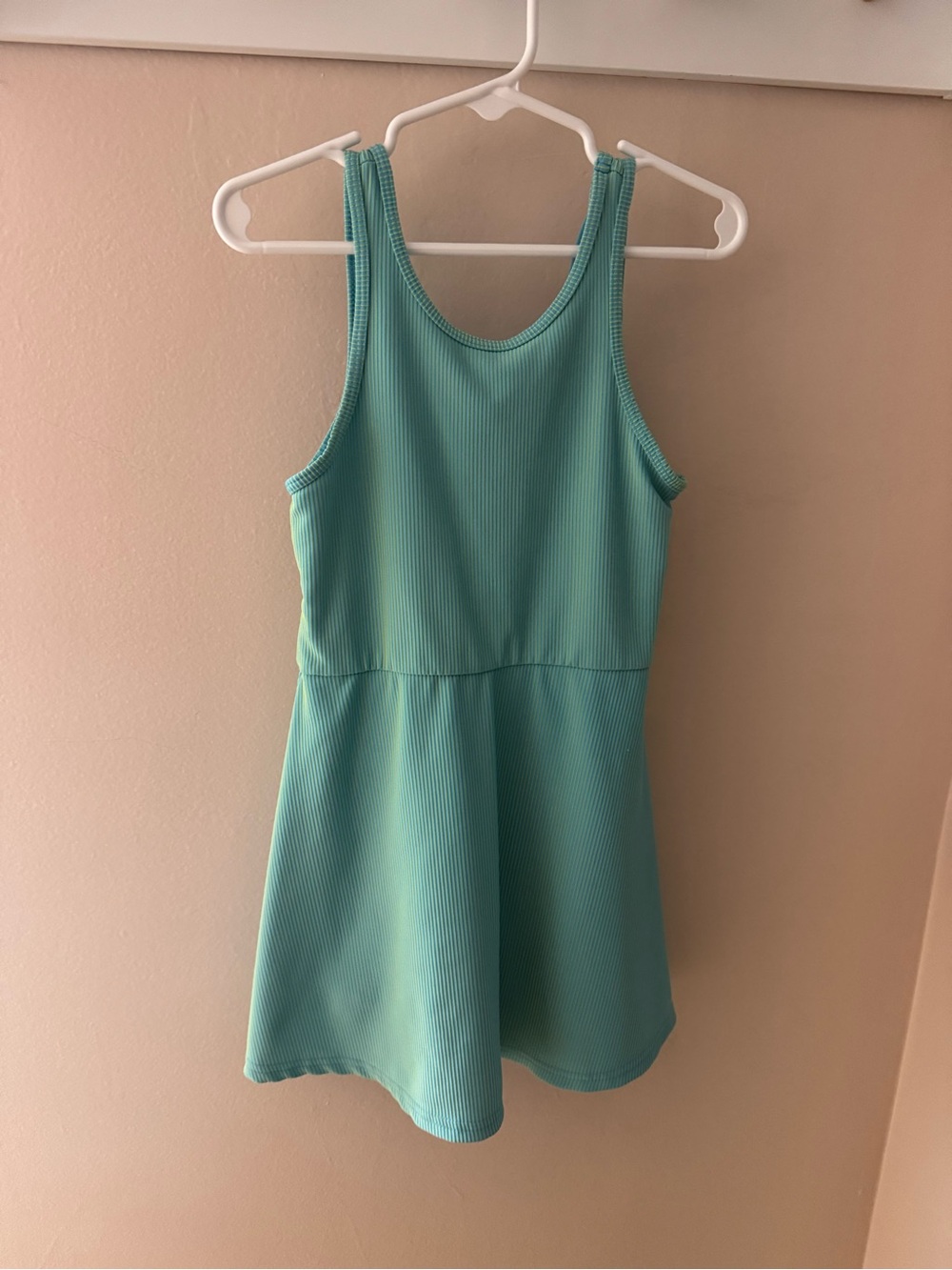Old Navy Aqua Ribbed Tank Dress for Kids